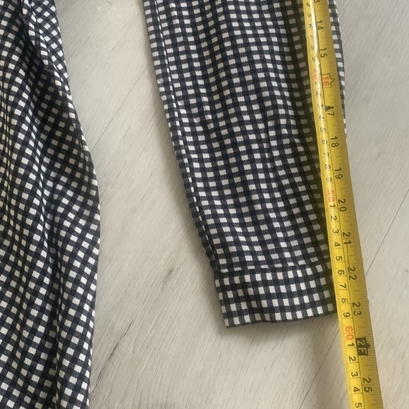 Shein Gingham Print Shirt Dress Without Belt size 4 modesty classic elegant - Picture 7 of 14